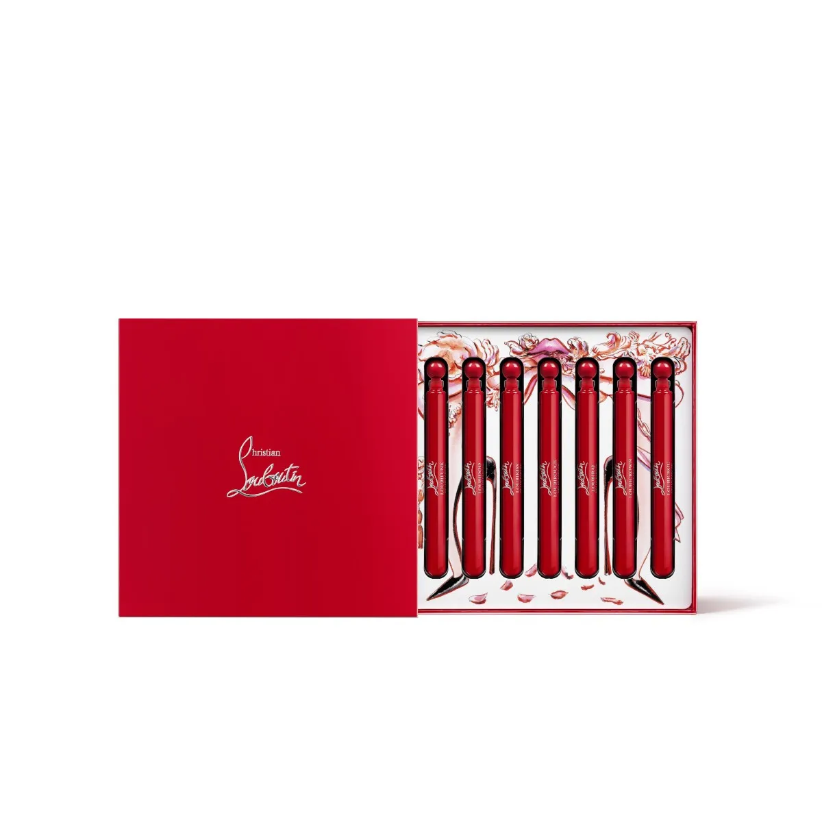 Christian Louboutin Loubiworld Scent Library – Eau de Parfum 7x4ml - Beauty - front view